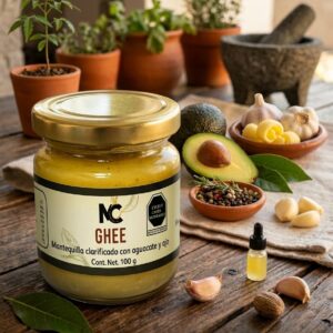 Ghee Aguacate y Ajo